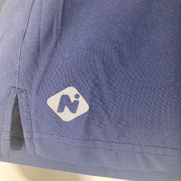 Mens‎ Naviskin Running Workout 5" Shorts Quick Dry Navy M #2 - Picture 2 of 6